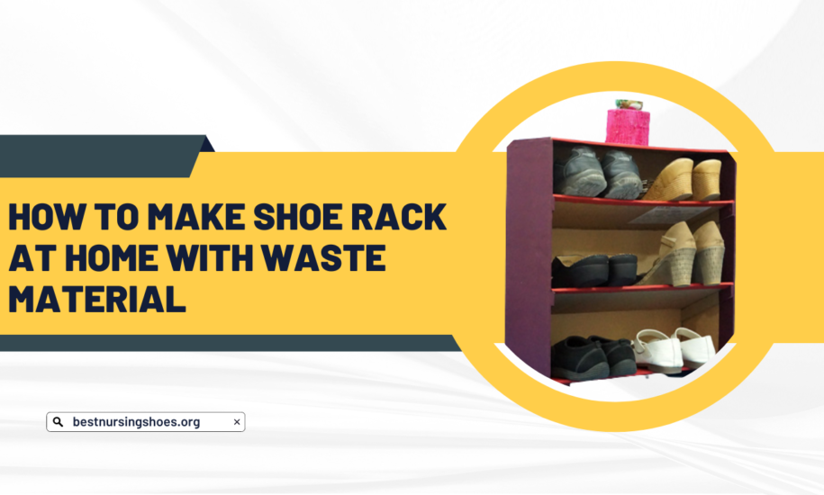 How To Make Shoe Rack At Home With Waste Material